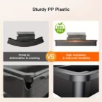 Adjustable Expandable Cutlery Organizer Tray with Labels - Image 10