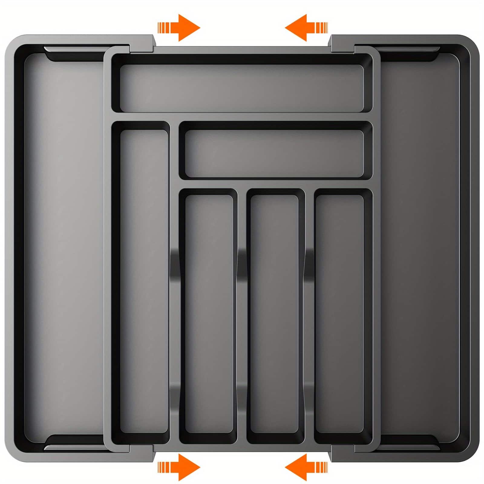 1726035800070-931abbeec0a54db98b6e39e5158a5fee-goods.jpeg Adjustable Expandable Cutlery Organizer Tray with Labels - Image 1